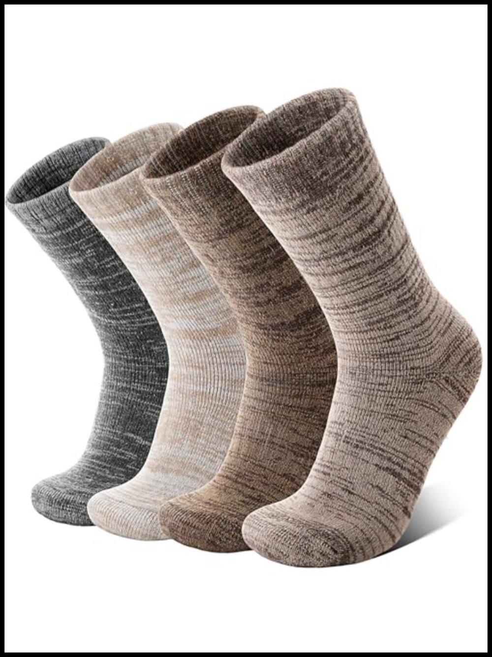 Merino Wool Hiking Socks Crew Boot Work Socks Outdoor